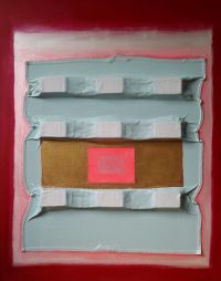 Influence, Mischtechnik auf Leinwand, 100x80 cm, 2017