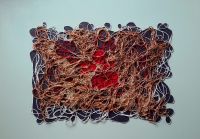 Influence, Mischtechnik auf Leinwand, 100x80 cm, 2017