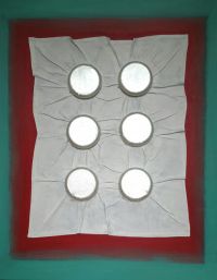 Influence, Mischtechnik auf Leinwand, 100x80 cm, 2017